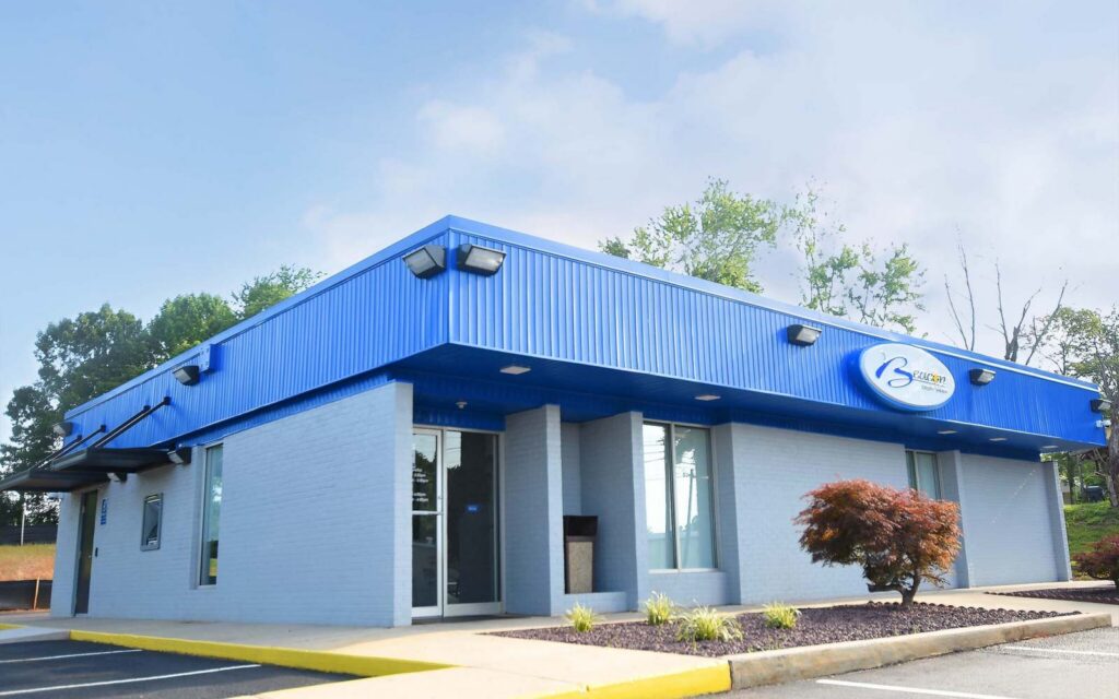 Forest Road Bedford branch exterior