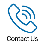 Phone icon with "Contact Us" text below